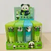 Fita corretiva de gato de desenho animado com cabeças 3D de pinguins e pandas, alto apelo estético para meninas, prêmio de papelaria
