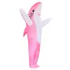 Disfraz de dinosaurio inflable Tiranosaurio Rex de dibujos animados para niños, disfraz de actividad escolar estilo TikTok, atuendo de mascota para actuación