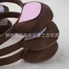 Diadema de Cabeza de Mono Pequeño para Niños de Mascarada Accesorios para Escena y Drama Diadema de Hermano Mono Adorno de Cabeza de Animal para Halloween