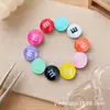 Nuevos populares divertidos M Bean Grano de Chocolate accesorios diy belleza para teléfono móvil material de resina