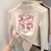 Y2487# camiseta de veludo de manga comprida para meninas primavera e outono nova tendência camiseta básica infantil camiseta casual casaco roupas infantis tendência
