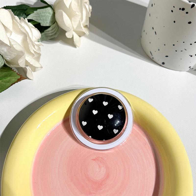 _0017_磁吸支架-水晶玻璃-波点爱心-黑色