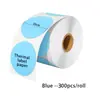 Papel Adhesivo Térmico de Color para Etiquetas, Papel Circular