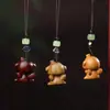 Porco Anjo Porco do Zodíaco Acessórios de Pingente para Celular Porquinho do Zodíaco Pingente de Presente
