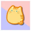 Desenho Animado Anime Gatinho Fofo Acrílico Dupla Face Clipe de PP Gato Fofo Clipe de Decoração para Diário Pasta de Arquivo para Escritório