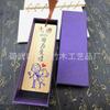 Marcador de bambu Dia dos Namorados marcador de amor estilo chinês criativo cultural criativo presente UV impressão escultura personalização da caixa de presente
