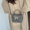 Bolso de Mujer 2025 Nuevo Modelo, Bolso Cubo de Moda de Gran Capacidad con Patrón de Piedra, Bolso de Mano Elegante, Bolso de Hombro