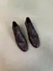 Mocasines Retro de Punta Redonda con Tacón Grueso para Mujer 2026 Nuevos Versátiles Estilo Británico Sin Cordones Zapatos de Cuero para Mujer