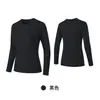 Camiseta Deportiva Exterior para Correr para Hombres y Mujeres de Secado Rápido Manga Larga Cuadros Transpirable Absorbe la Humedad Ropa Ligera de Secado Rápido para Maratón