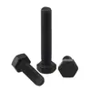 Tornillos No Estándar Personalizados Según Muestra, Tornillos de Acero al Carbono de Alta Resistencia Grado 10.9 con Cabeza Hexagonal Exterior Parcialmente Roscados Tornillos de Apriete Manual Din933