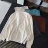 2026 Novo Suéter de Tricô Fashionável Estilo Coreano com Gola Redonda e Manga Longa para Mulheres, Caimento Solto, Emagrecedor, Top Versátil para Mulheres