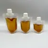 Spot 30g l50 G 100g Bolsa con boquilla de succión tipo flip para viaje, portátil, loción escarchada, champú, bolsa con boquilla de succión