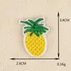 Novo Estilo Baleia Banana Hambúrguer Patch Bordado DIY Patch Autoadesivo para Roupas e Bolsas, Fofo
