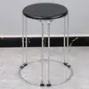 Silla de Parque para el Hogar Taburete Engrosado Taburete de Acero Reforzado Silla de Parque Taburete Económico para Restaurante de Comida Rápida Taburete Redondo de Ampolla