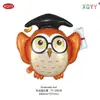 Cerimônia Sazonal de Formatura Amazon Transfronteiriça Chapéu de Doutor Balão de Filme de Alumínio Temporada de Retorno à Terra Festa de Formatura Departamento Atacado