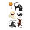 Nuevas Pegatinas de Tatuaje de Halloween, Pegatinas de Cicatriz, Pegatinas de Tatuaje de Terror, Transfronterizas Murciélago Araña Divertidas Pegatinas de Cicatriz de Sangre para la Cara