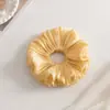 Scrunchies Plissados Coloridos Estilo Coreano para Primavera e Verão para Mulheres, Elásticos para Rabo de Cavalo, Acessórios de Cabelo Versáteis, Novo Modelo 2026, Elásticos que Não Danificam o Cabelo