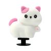 Venta Caliente Lindo Animal Jardín Hebilla para Zapato Accesorios de Decoración en stock Gatito de Dibujos Animados 3D Estéreo Zapatos con Agujeros Flor Accesorios para Zapatos