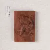 Accesorios de Madera de Azufaifo Golpeada por el Rayo, Colgante de Bodhisattva Weituo, Colgante de los Cinco Dioses de la Riqueza, Colgante de Zhong Kui, Manualidades Talladas DIY, Accesorios para Colgantes de Collar