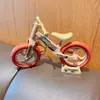 Brinquedos Montados Móveis Deslizantes Criativos Bicicleta Motocicleta Enfeites Pendurados Pequeno Presente Chaveiro Atacado