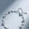 Pulseira de Trevo de Quatro Folhas em Prata Esterlina para Meninas, Pulseira de Casal, Aniversário, 520, Presente do Dia dos Namorados Chinês para Namorada, Fashion