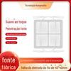 Folha de eletrodo de fisioterapia 40 * 40 não tecido de silicone eletrodo patch adesivo forte espessado 2.0 fio adesivo adesivo