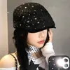 Boné Frontal com Estampa de Estrela Personalizada Estilo Japonês para Mulheres, Chapéu Boina de Jornaleiro Pintor Fashion Retrô Diário, Boina de Alta Qualidade
