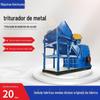 Máquina de perfuração e britagem de chapas de aço tipo 1000, trituradora de metal, casca de carro, trituradora de metal de chapa de ferro