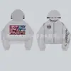Comércio Exterior Transfronteiriço Estilo Retrô Europeu e Americano Primavera e Outono Nova Moda Estilo de Rua Jaqueta com Capuz Personalizada Moletom Casual