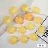 Acessórios de peças de flor de crisântemo pequeno de simulação de fábrica pétalas de margarida diy flores de seda semi-acabadas adereços de flor de adorno de cabeça decorativo