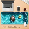 Venda Direta da Fábrica Fundo de Piscina Mouse Pad Grande Desenho Animado Criativo Mouse Pad de Mesa Antiderrapante Borda Travada de Precisão