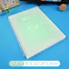 Pasta de Partituras A4 Colorida em Gradiente Doce, Alto Valor Estético, Não Refletiva, Páginas de Inserção Transparentes, Adequada para Estudantes Modificarem Partituras, Pasta de Armazenamento