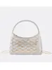Bolsa Brilhante de Diamante da Moda Europeia e Americana para Meninas Quentes Compras Encontro Bolsa Transversal de Diamante Bolsa de Mão Feminina Exquisita para Noite
