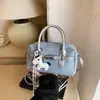 Bolso de Mano de Bloques de Color de Verano de Alta Gama Transfronterizo para Mujer 2026 Nuevo Versátil Moda Hombro Cruzado Bolso Almohada