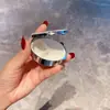 Nueva caja de medicina pequeña portátil de pedrería exquisita caja de embalaje de almacenamiento mini portátil moda femenina diamante lujo regalo mujeres