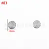 Venta al por mayor del fabricante Acero Inoxidable Presión de Aceite Colgante Cabeza Humana DIY Estilo Europeo y Americano Colgante Personalizado Accesorios de Joyería DIY