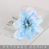 Flores para Decoración de Boda Camelia Floral Azul Flor de Cerezo Centro Comercial Flores para el Hogar Arreglo Floral de Boda Flores para Guía de Carretera