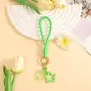 Lanyard de celular duplo pentagrama doce, material para DIY de capa de celular, chaveiro, pulseira de pulso, pingente de boneca, componentes de acessório