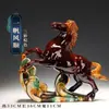 Ornamentos de Cavalo de Cerâmica Tang Sancai Joias Estante Bogu Ornamentos para Sala de Estar Escritório Presente Seleção de Presente de Aniversário