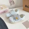 Zapatillas de Mujer Redondas Lindas Bell 2026 Primavera Niñas Parche Redondo Suela Suave Caña Baja Zapatos Pan Zapatos de Mujer B3032
