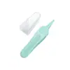 Pinça para meleca de bebê recém-nascido, pinça para meleca de bebê, limpador de narinas para crianças, pinça para bebê, clipe de cabeça redonda
