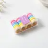 Versión coreana de anillo para toalla de color de alta elasticidad, anillo para el cabello, diadema sencilla Mori, accesorios para el cabello en caja al por mayor