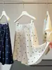 Shorts Casuales de Algodón y Lino con Cintura Elástica de Lunares Estilo Coreano para Mujer, Nuevos de Verano de Cintura Alta Sueltos Versátiles de Cinco Puntos