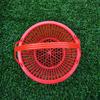 Cesta de Plástico para Recoger Frutas Desechable Redonda para Uvas y Fresas Sin Tapa Gran Capacidad Portátil para Venta al por Mayor