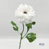 Flor de Loto con Rocío de Mil Posturas de Dos Cabezas Tallo Único Flor Artificial de Seda Flor Falsa Material de Flor para Bodas Marcador de Camino Arreglo Floral Decoración de Escritorio para el Hogar Arte Floral