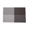 Mantel individual rectangular de PVC Teslin de estilo europeo, mantel individual cuadrado occidental, mantel de mesa, impermeable, antideslizante, posavasos para platos y cuencos, venta al por mayor