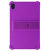 Funda de cuero de silicona compatible con Blackview Tab11 WiFi, funda protectora resistente a caídas para tableta y computadora, funda blanda con soporte.