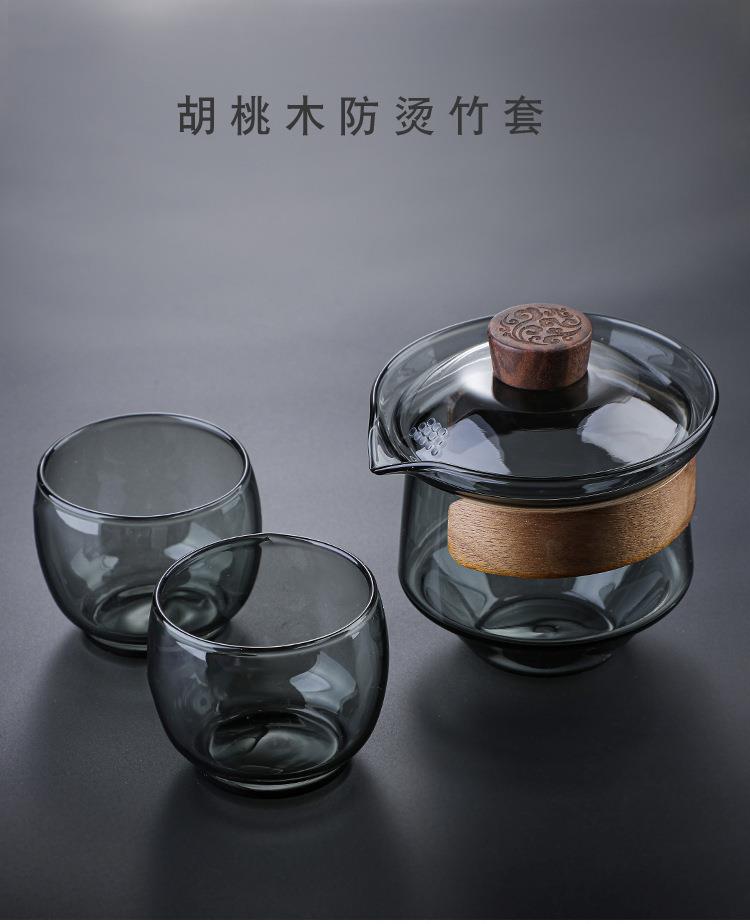 高硼硅玻璃盖碗