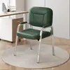 Cadeira de Escritório, Cadeira para Sentar por Longos Períodos, Cadeira de Mahjong, Cadeira de Quatro Pés, Cadeira Simples para Conferência, Cadeira de Escritório, Cadeira Confortável para Recepção com Encosto