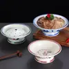 Plato creativo de barriga peluda de hielo seco a la antigua ciudad de Chongqing olla caliente plato retro nostálgico plato de res graso humeante plato característico de salchicha de ganso